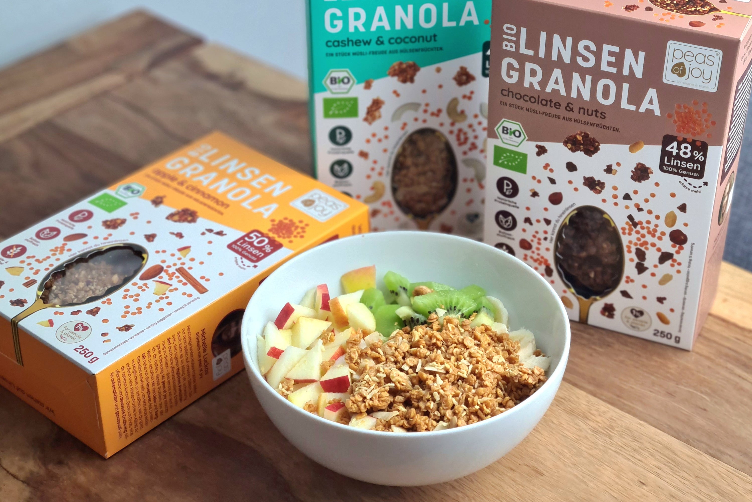 Produkte peas of joy